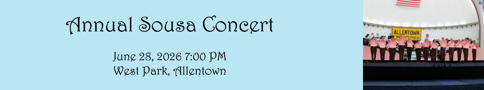 Annual Sousa Concert